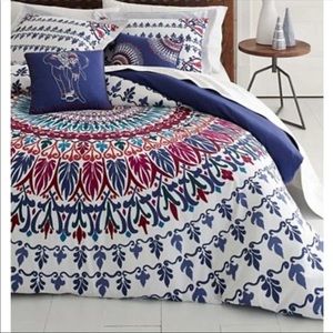 Medallion Boho king duvet cover